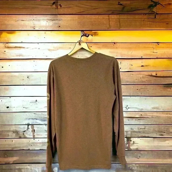 Carhartt 105421 Relaxed Fit Heavyweight C-Graphic T-Shirt Long Sleeve Size Small - Picture 6 of 9